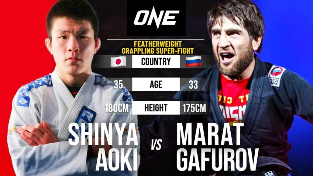 Grappling Super-fight: Shinya Aoki vs Marat Gafurov