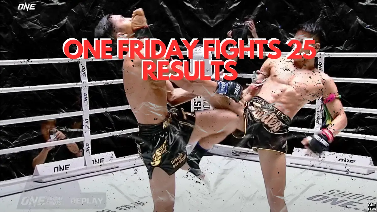 ONE FRIDAY FIGHTS 25 RESULTS