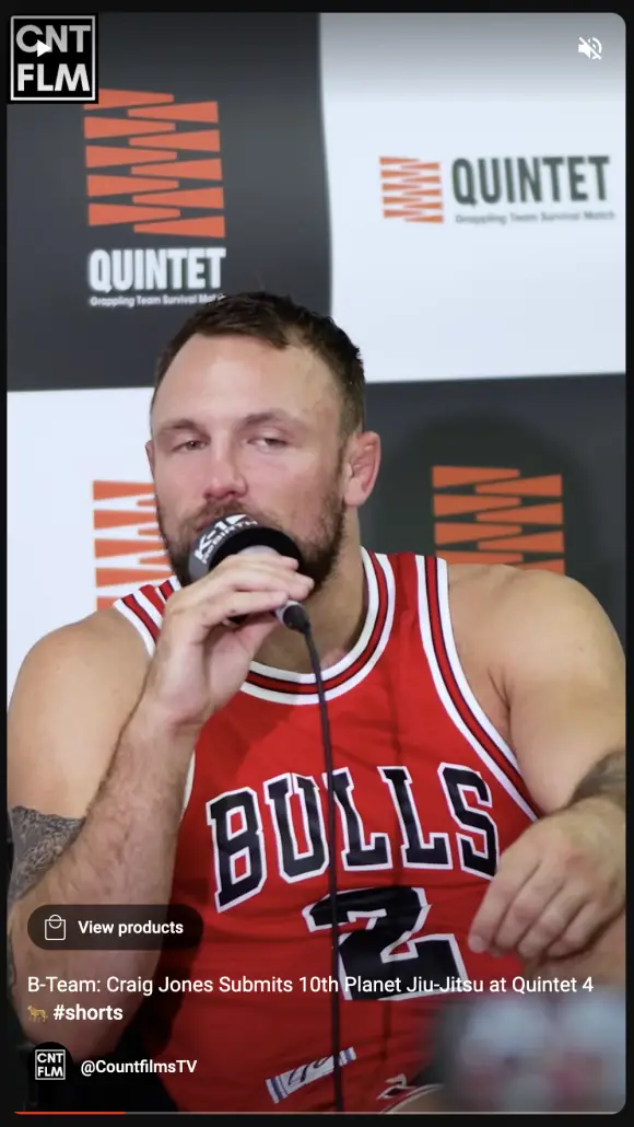 B-Team Craig Jones Submits 10th Planet Jiu-Jitsu at Quintet 4