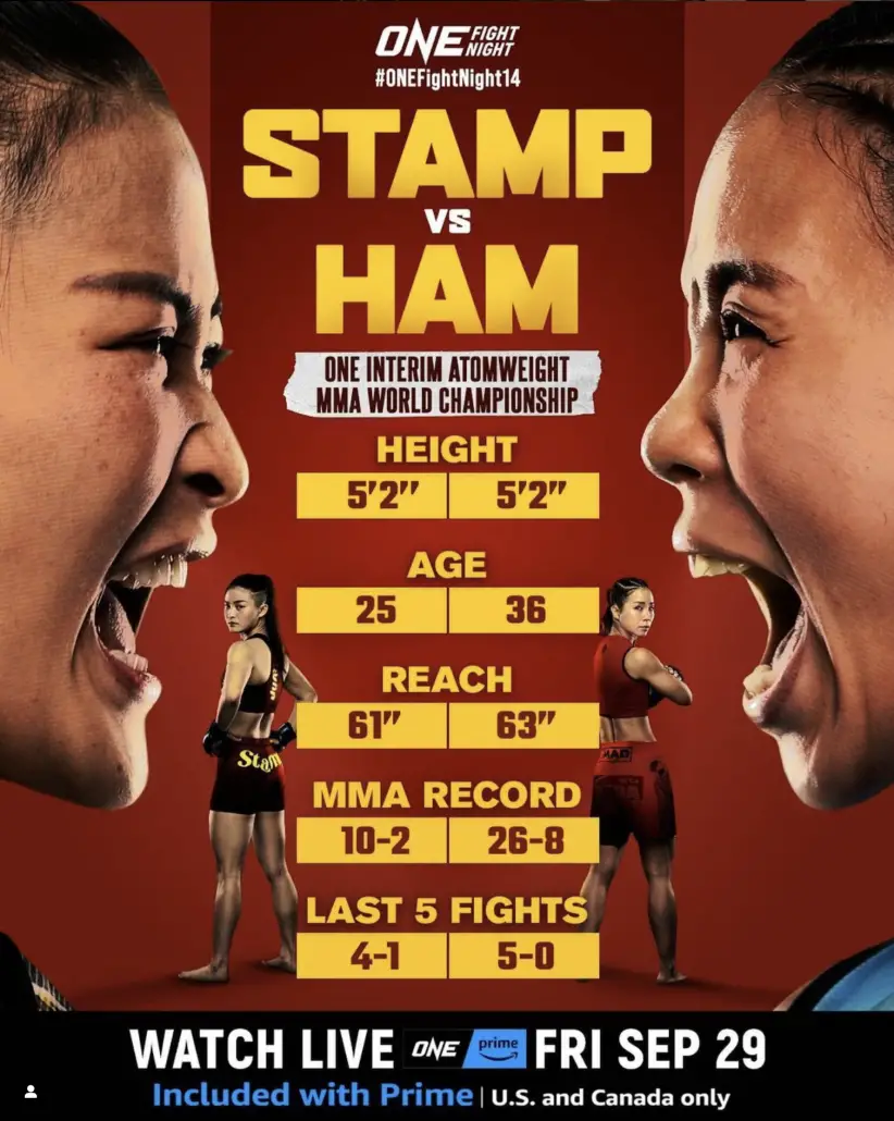 Stamp Fairtex vs. Ham Seo Hee