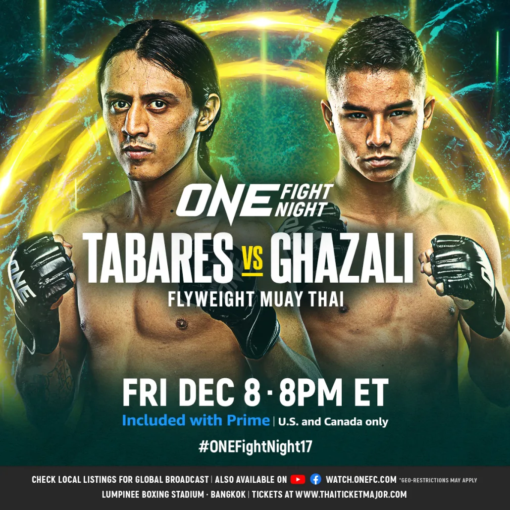 Edgar Tabares vs. Johan Ghazali at ONE Fight Night 17 (ONE Championship)