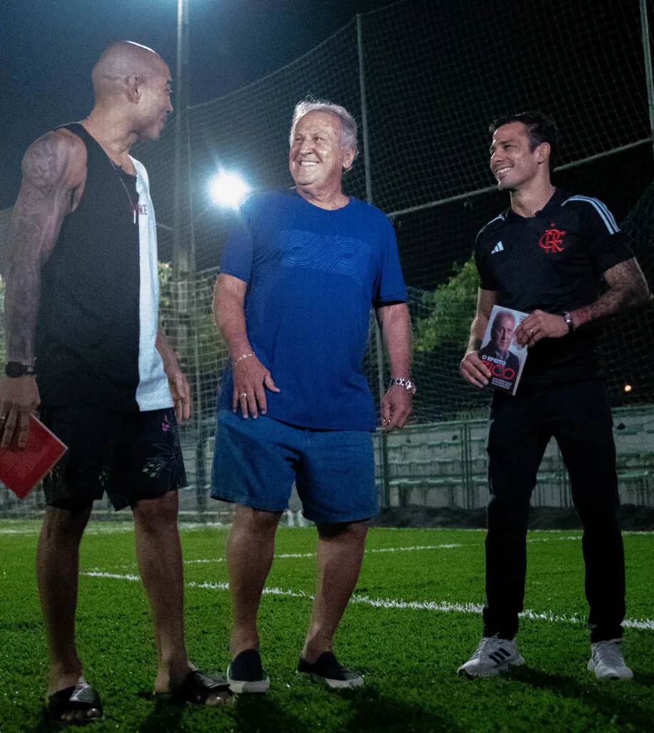 José Aldo, Zico, Alexandre Pantoja in Rio (UFC)