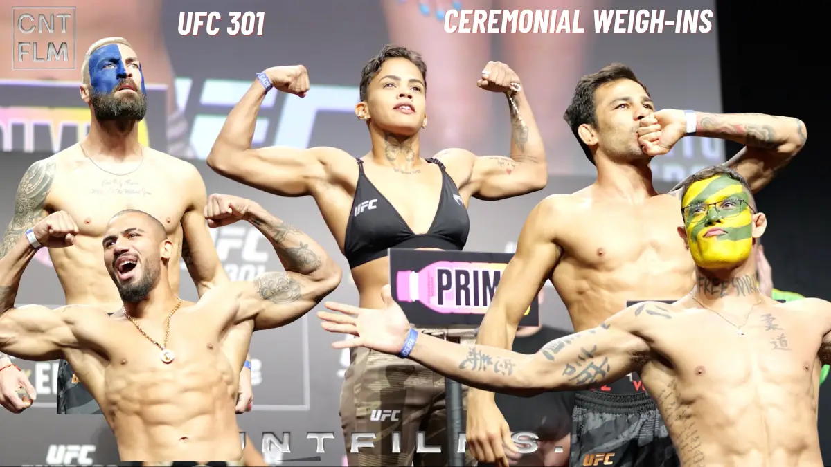 UFC 301 Ceremonial Weigh-ins