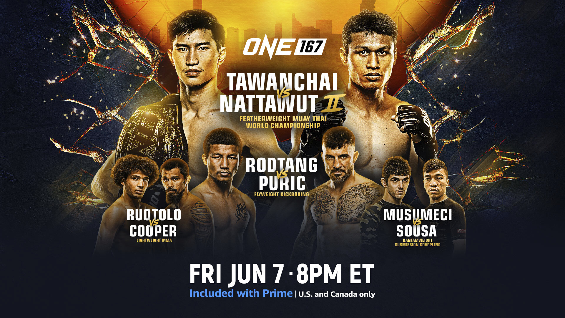 ONE 167 Results & Highlights